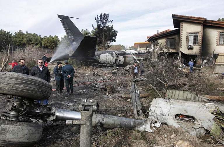 Iran cargo plane crash