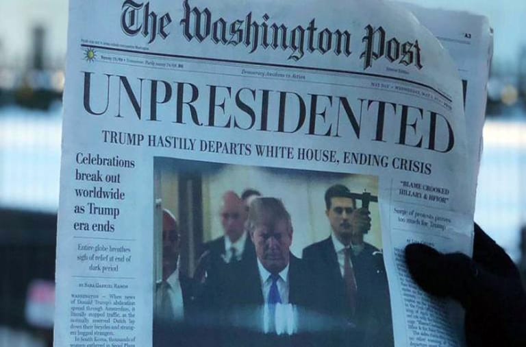 Trump resigns