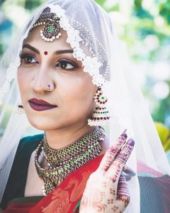 Cancer survivor Bold Indian Bride