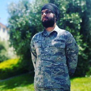 US Airman Harpreetinder Singh Bajwa